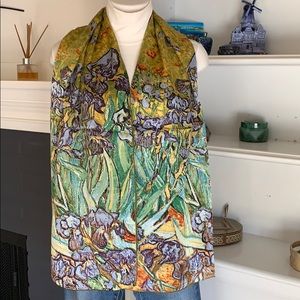 Art Print 100% Silk Scarf
